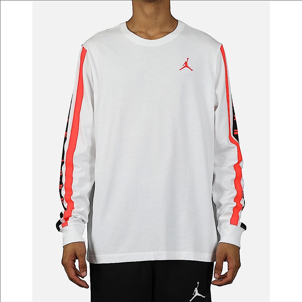 NWT 🧡 Jordan Gradient Long Sleeve Crew Tee